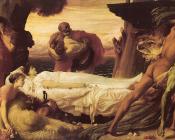 弗雷德里克莱顿爵士 - Hercules Wrestling with Death for the Body of Alcestis